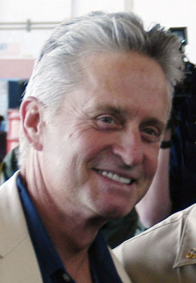 Michael Douglas spelte Gordon Gekko i filmen Wall Street. Foto: Wikimedia Commons.