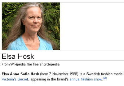 Skjermdump frå engelsk Wikipedia.