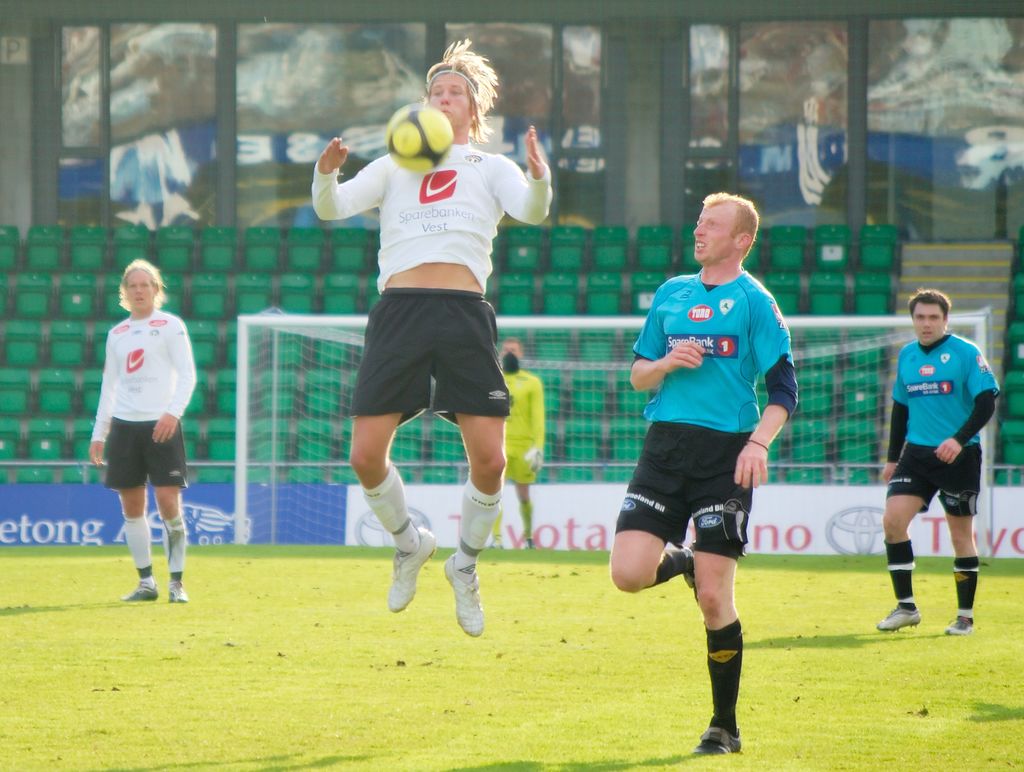 Ulrik Flo burde gjeve Sogndal 2-1-leiing mot Odd. Arkivfoto: Bjørn Erik Pedersen.